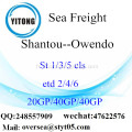 Fret maritime de Port de Shantou expédition à Owendo